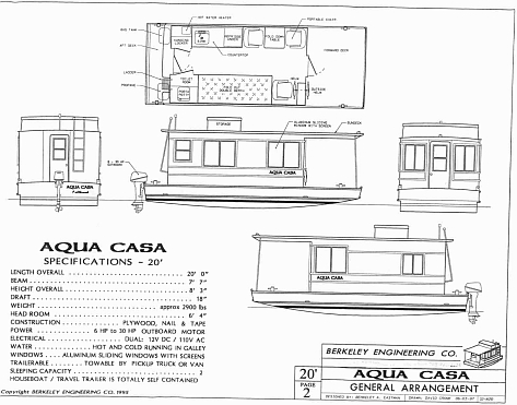 Small Houseboat Plans