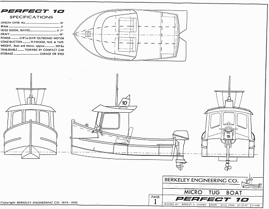 Perfect 10 Mini Tugboat Plans Tugboat Plans